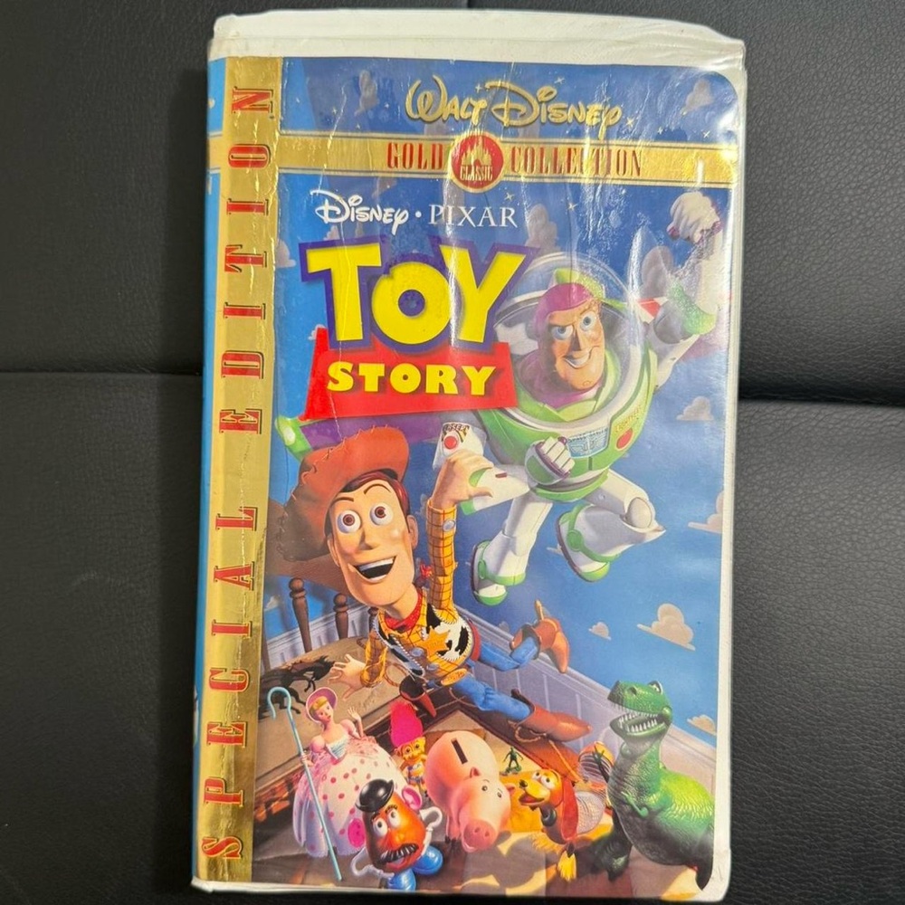 Disney Pixar Toy Story Gold Clamshell VHS